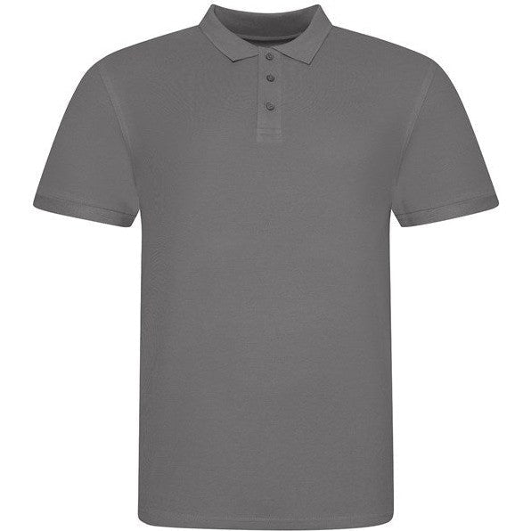 Awdis Just Polo 100% Cotton Polo Shirt with Side Vents & 3-Button Placket