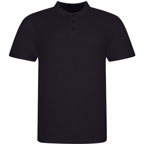 Awdis Just Polo 100% Cotton Polo Shirt with Side Vents & 3-Button Placket