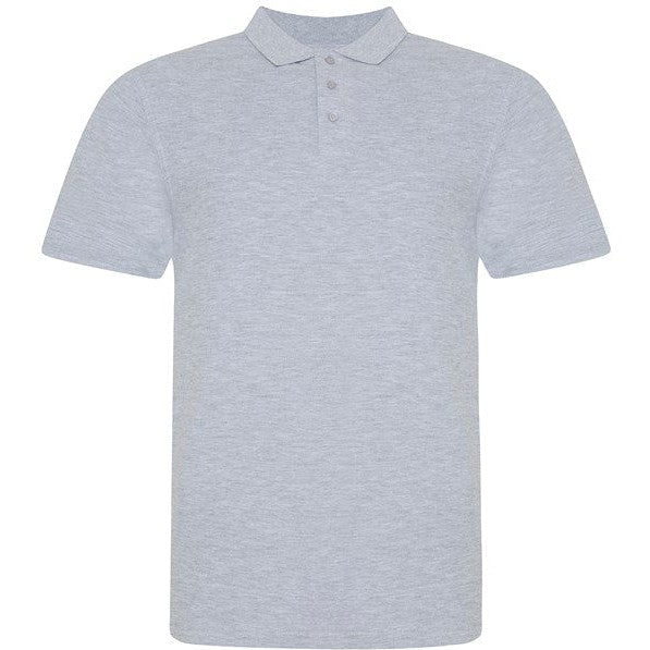 Awdis Just Polo 100% Cotton Polo Shirt with Side Vents & 3-Button Placket