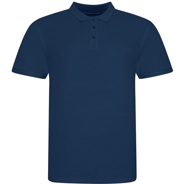 Awdis Just Polo 100% Cotton Polo Shirt with Side Vents & 3-Button Placket
