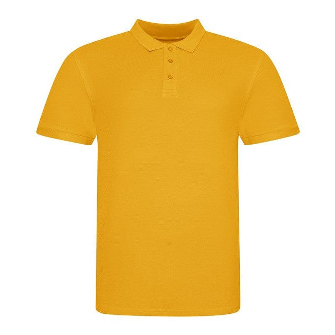 Awdis Just Polo 100% Cotton Polo Shirt with Side Vents & 3-Button Placket