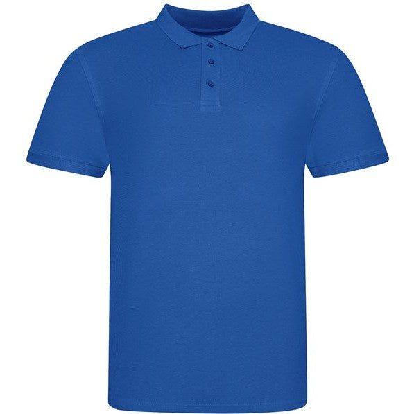 Awdis Just Polo 100% Cotton Polo Shirt with Side Vents & 3-Button Placket