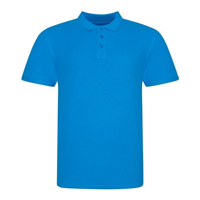 Awdis Just Polo 100% Cotton Polo Shirt with Side Vents & 3-Button Placket