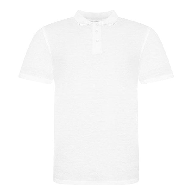 Awdis Just Polo 100% Cotton Polo Shirt with Side Vents & 3-Button Placket
