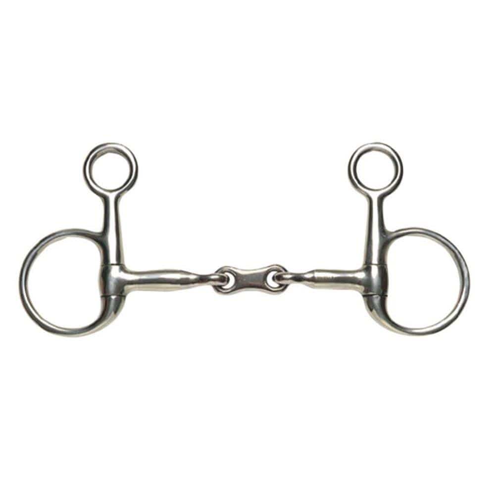 Korsteel Horse Stainless Steel French Link Baucher Snaffle Bit For Horses