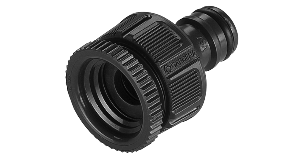 Gardena EcoLine Basic Set Sustainable Garden Hose Accessories with Nozzle