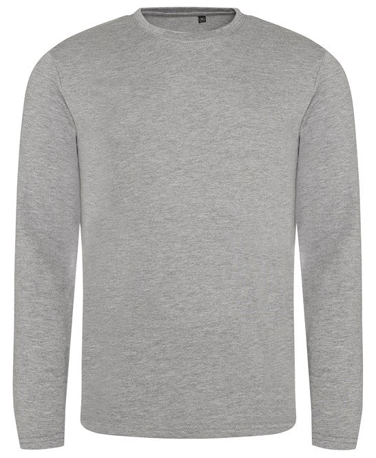 Awdis Just T's Triblend Long Sleeve T-Shirt Modern Fit Soft Fabric Casual Wear