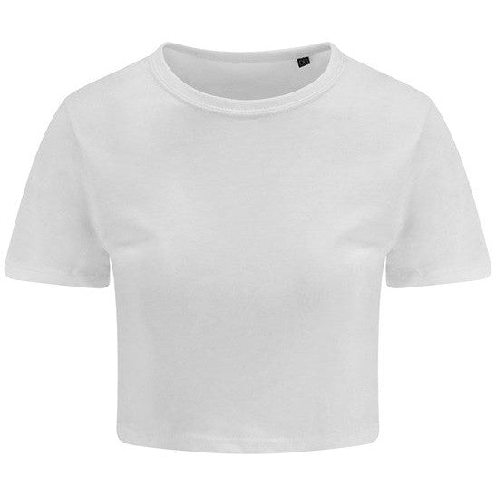 Awdis Just T's Women's Cropped Triblend T-Shirt, Short Sleeve, Girlie Fit