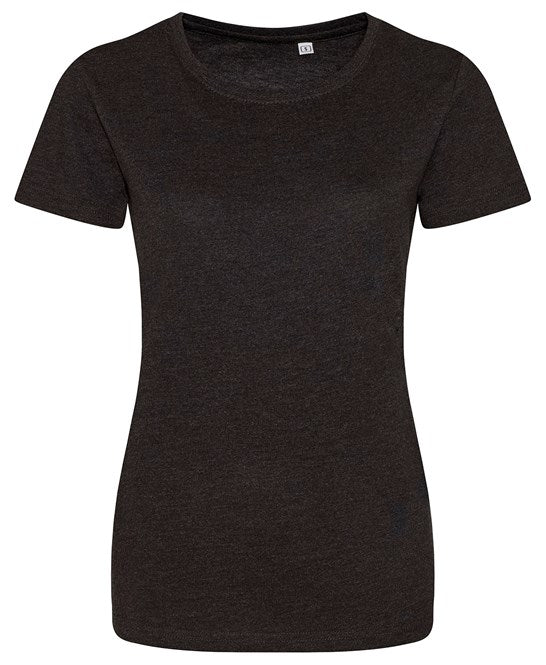 Awdis Just T's Women's Triblend Crew Neck T-Shirt Soft Comfortable Fit