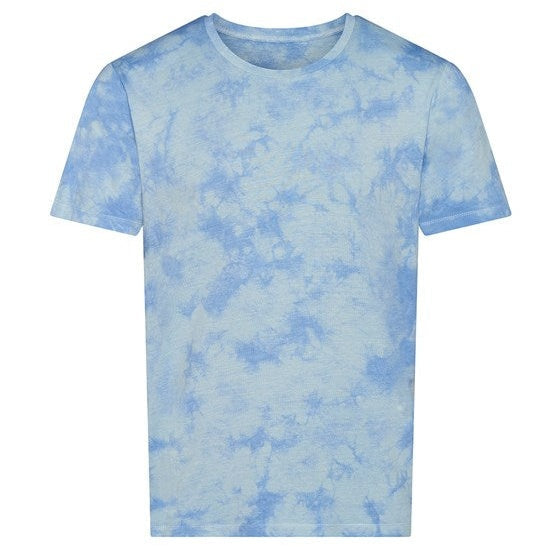 Awdis Just T's Tie-Dye T-Shirt Short Sleeve Combed Cotton Unique Design