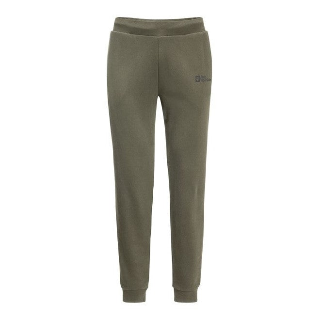Jack Wolfskin Organic Cotton Sweatpants Adjustable Waistband Side Pockets