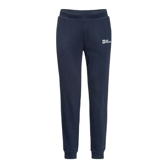Jack Wolfskin Organic Cotton Sweatpants Adjustable Waistband Side Pockets