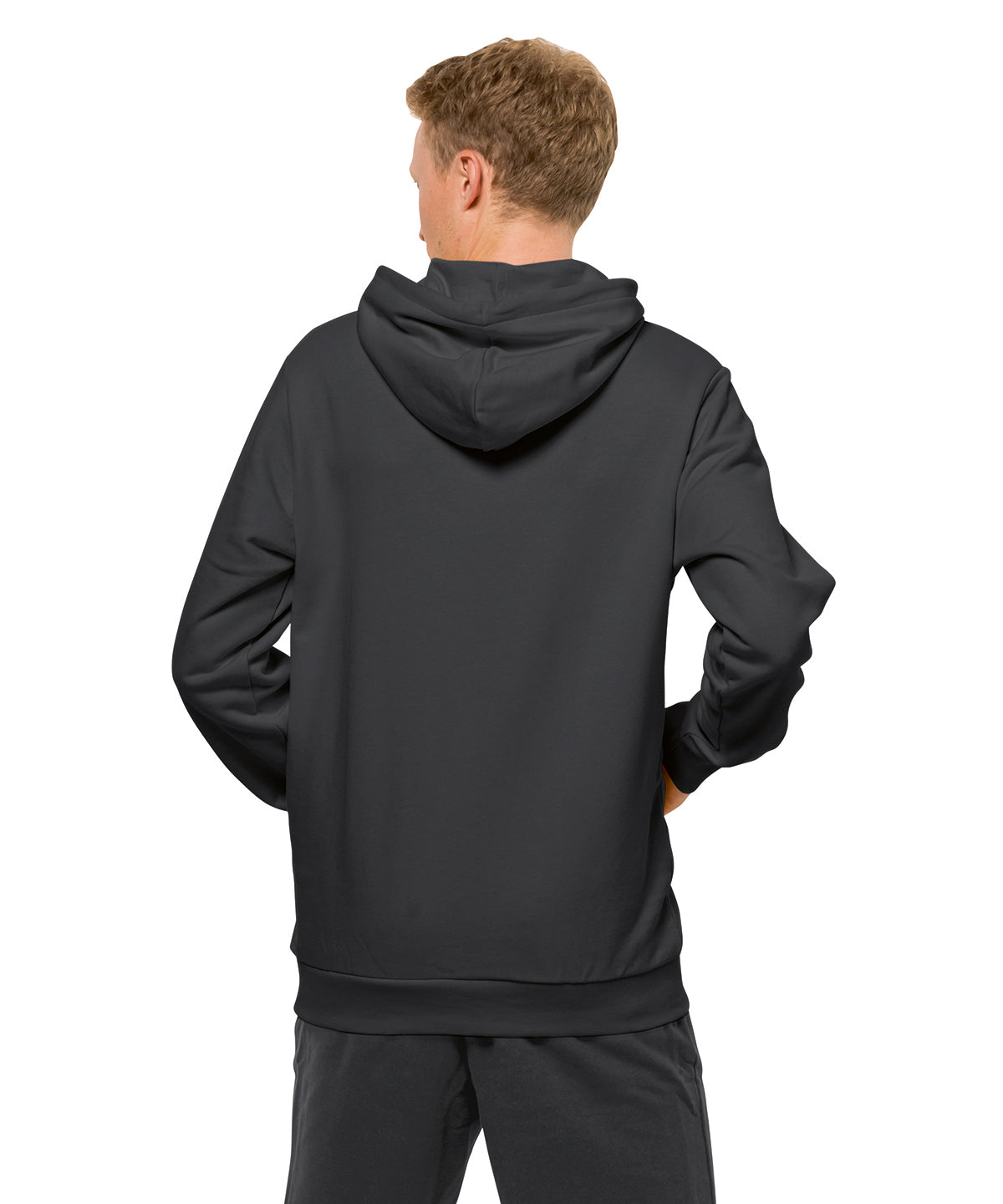 Jack Wolfskin Organic Cotton Hoodie Adjustable Hood Large Pocket Soft S-2XL