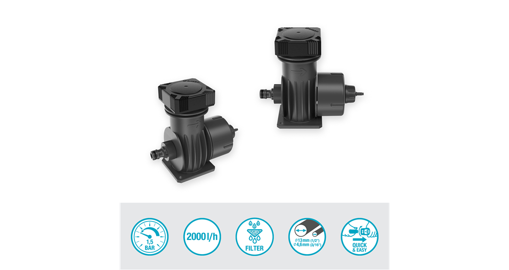 Gardena MDS Master Unit 2000 Micro-Drip System Water Pressure Reducer 2000L/h