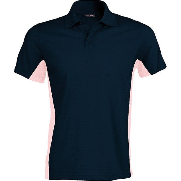 Kariban Bi-Colour Polo Shirt Short Sleeve 65% Polyester 35% Cotton PiquÃ©