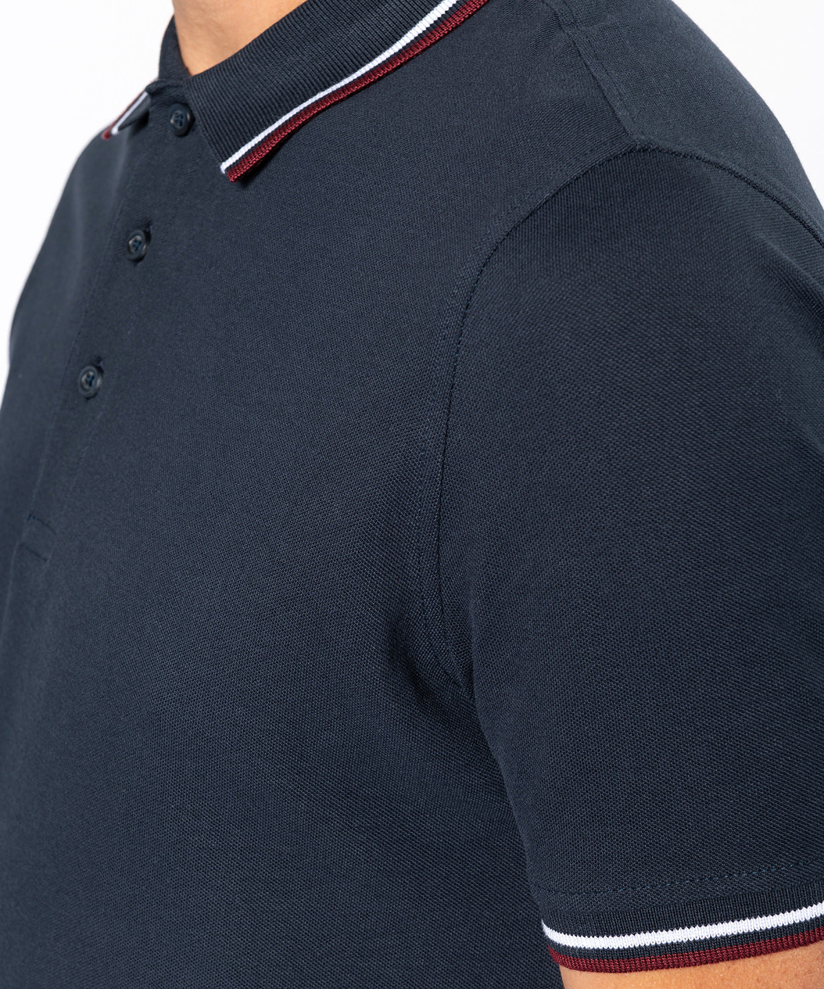 Kariban Short Sleeve Polo Shirt 100% Cotton PiquÃ© Contrast Tipping Oeko-Tex