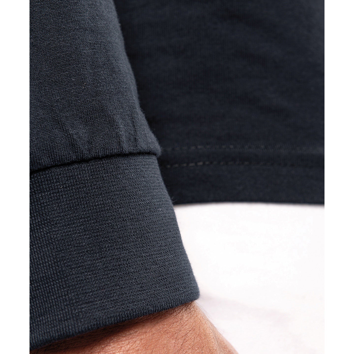 Kariban Long Sleeve Polo Shirt 100% Cotton Jersey Knit Placket Ribbed Cuffs