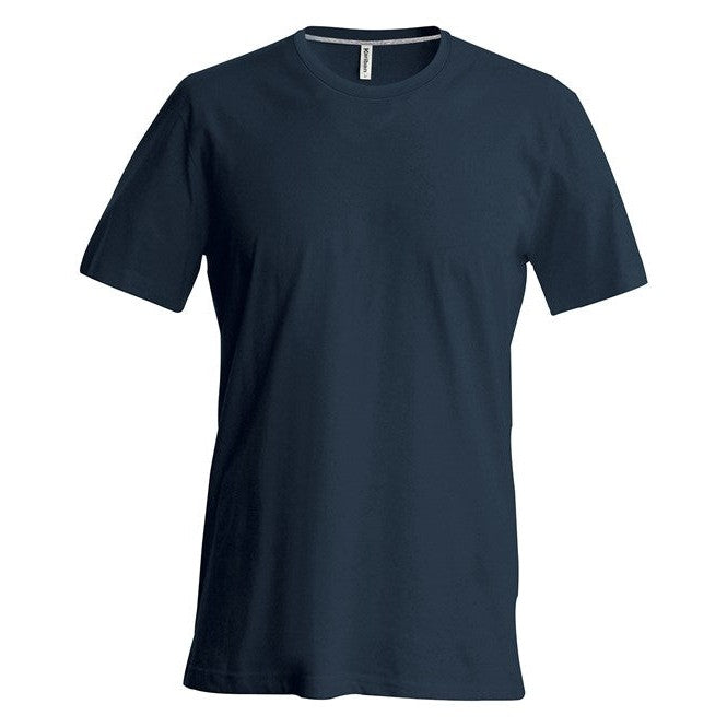 Kariban Short-Sleeved Crew Neck T-Shirt 100% Cotton Enzyme Washed Slim Fit