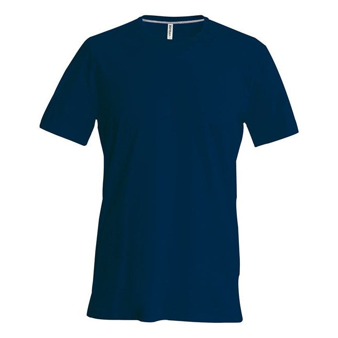 Kariban Short-Sleeved Crew Neck T-Shirt 100% Cotton Enzyme Washed Slim Fit