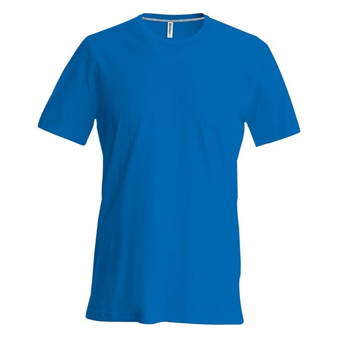 Kariban Short-Sleeved Crew Neck T-Shirt 100% Cotton Enzyme Washed Slim Fit