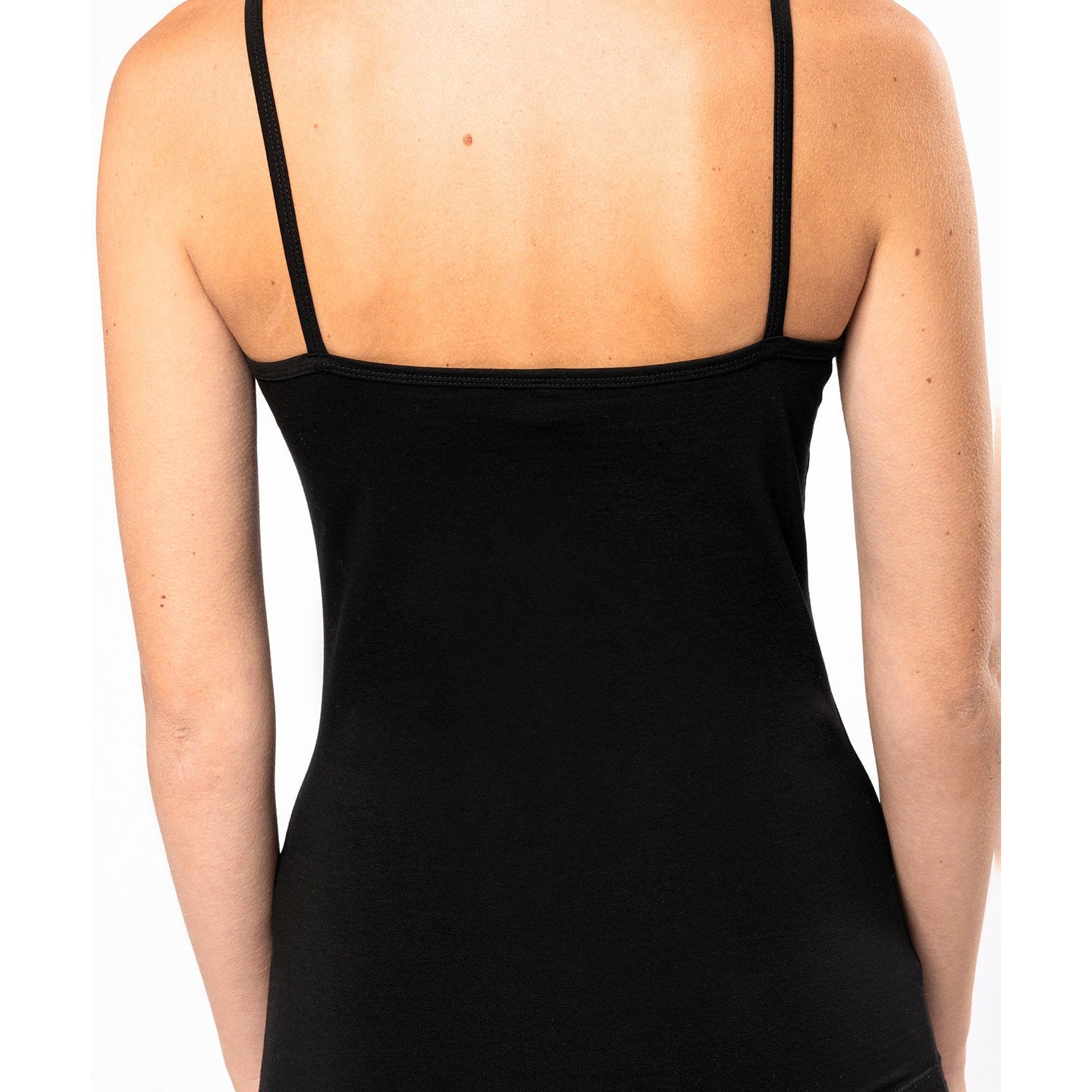 Kariban Ladies Strappy Tank Top 95% Cotton Jersey Knit Fine Straps Oeko-Tex