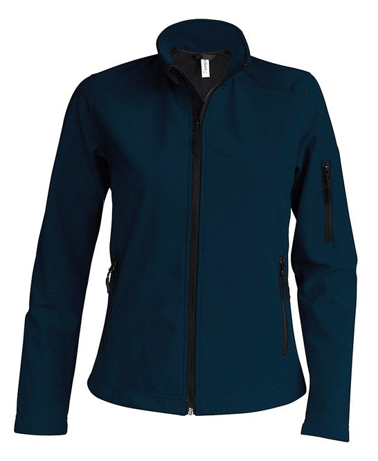 Kariban Ladies Softshell Jacket Breathable Water-Resistant Microfleece L-XL