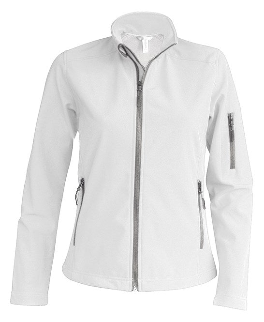 Kariban Ladies Softshell Jacket Breathable Water-Resistant Microfleece L-XL