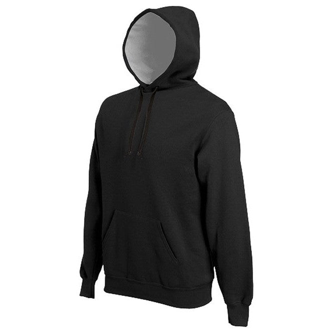 Kariban Hooded Sweatshirt 80% Cotton Low Shrinkage Fleece Kangaroo Pocket