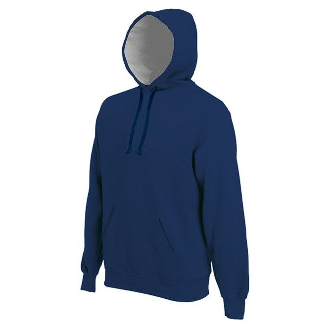 Kariban Hooded Sweatshirt 80% Cotton Low Shrinkage Fleece Kangaroo Pocket