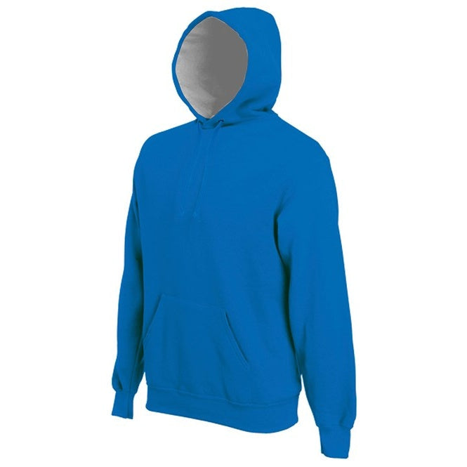 Kariban Hooded Sweatshirt 80% Cotton Low Shrinkage Fleece Kangaroo Pocket