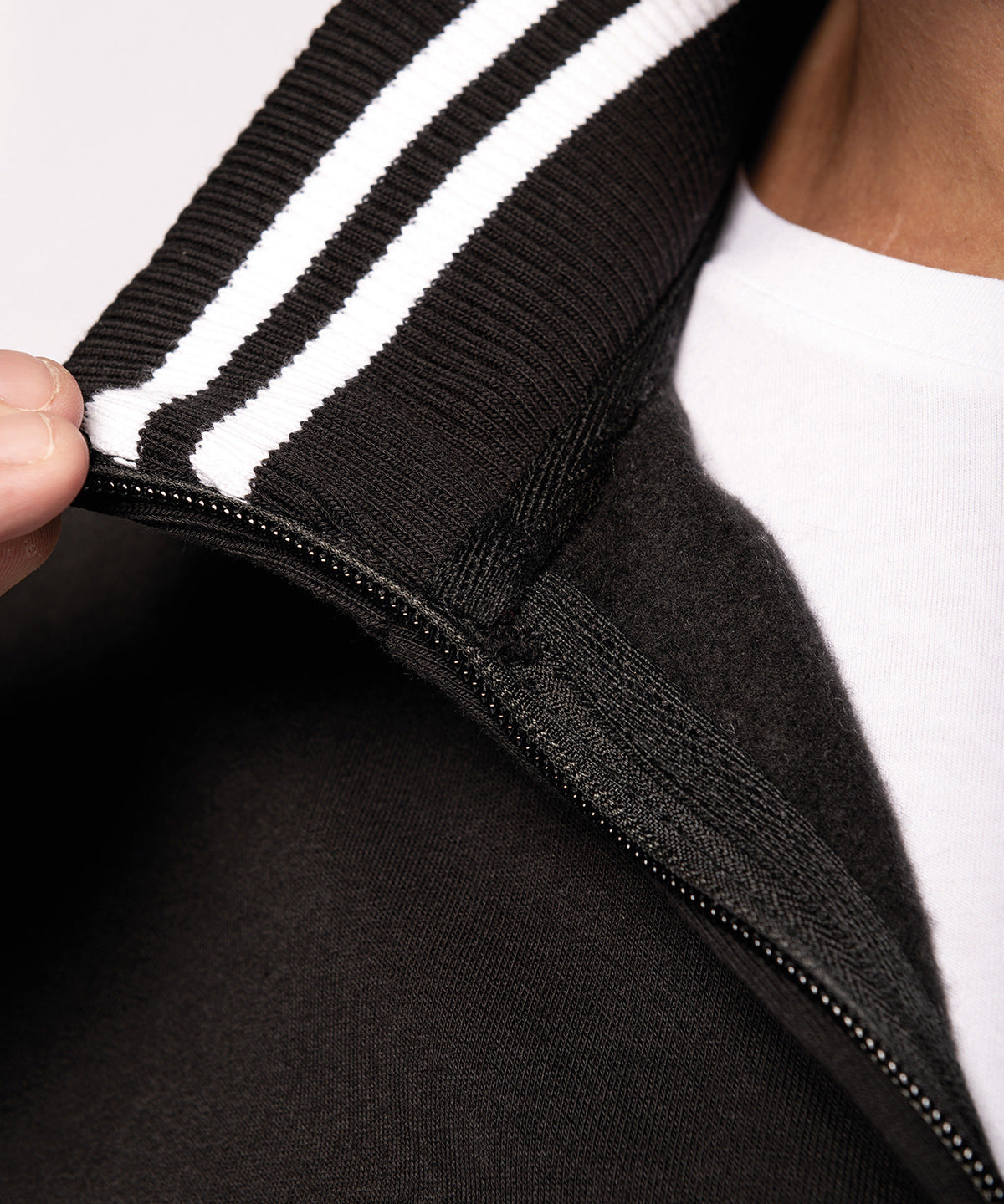 Kariban Men's Full Zip Sweat Jacket Fitted Cotton Blend with Pockets