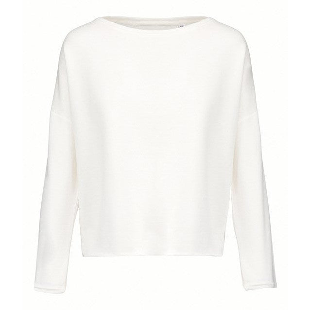 Kariban Ladies' Oversized Sweatshirt Ultra-Soft French Terry Relaxed Fit
