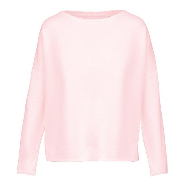 Kariban Ladies' Oversized Sweatshirt Ultra-Soft French Terry Relaxed Fit