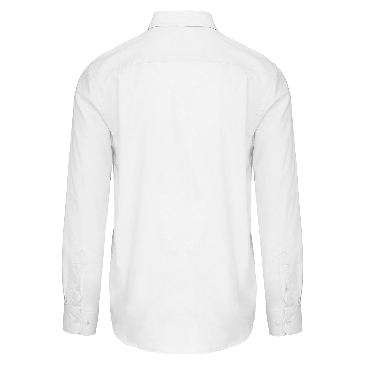 Kariban Men's Long-Sleeved Oxford Shirt Easy-Care Cotton Blend Button Down
