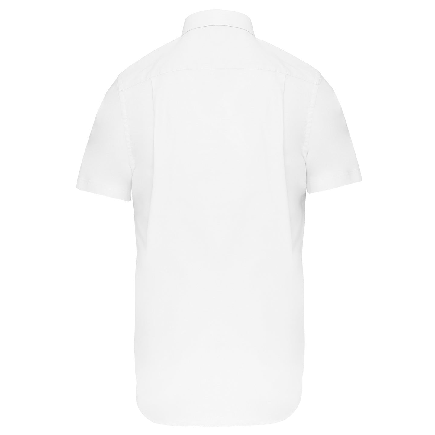 Kariban Men's Short-Sleeved Oxford Shirt Easy-Care Cotton Blend Button Down
