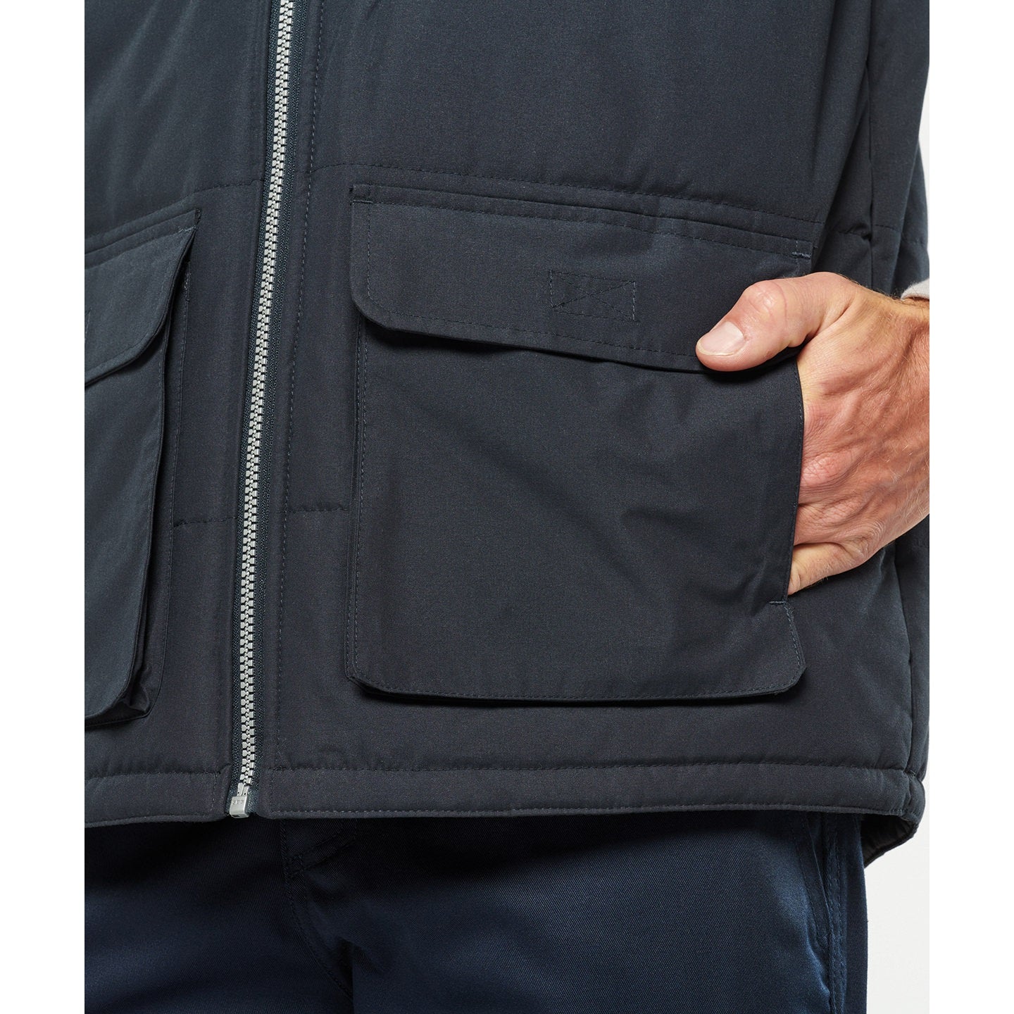 Kariban Quilted Bodywarmer with Pockets and Headphone Access - Outdoor Wear