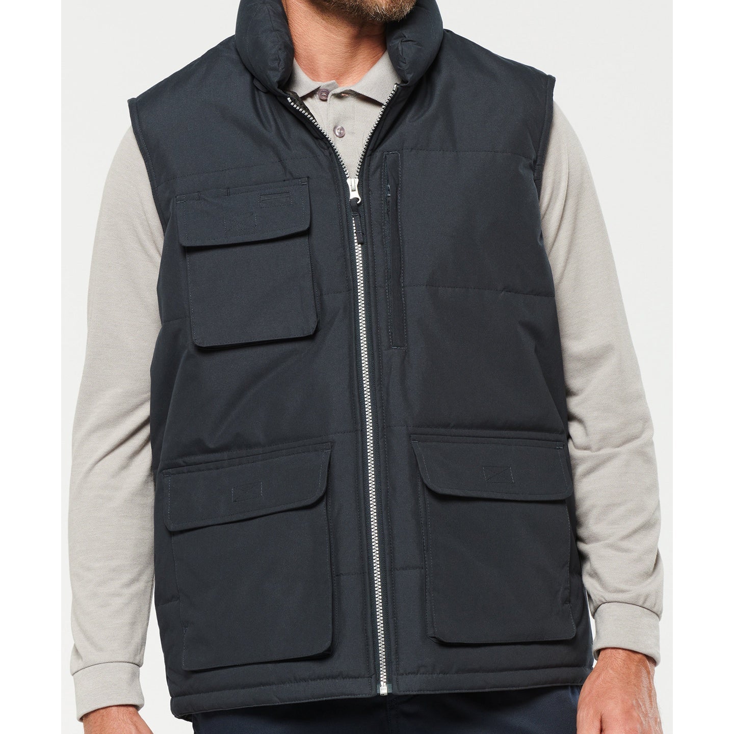 Kariban Quilted Bodywarmer with Pockets and Headphone Access - Outdoor Wear