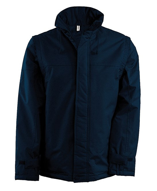 Kariban Detachable-Sleeved Blouson Jacket Water-Repellent with Hood S-3XL