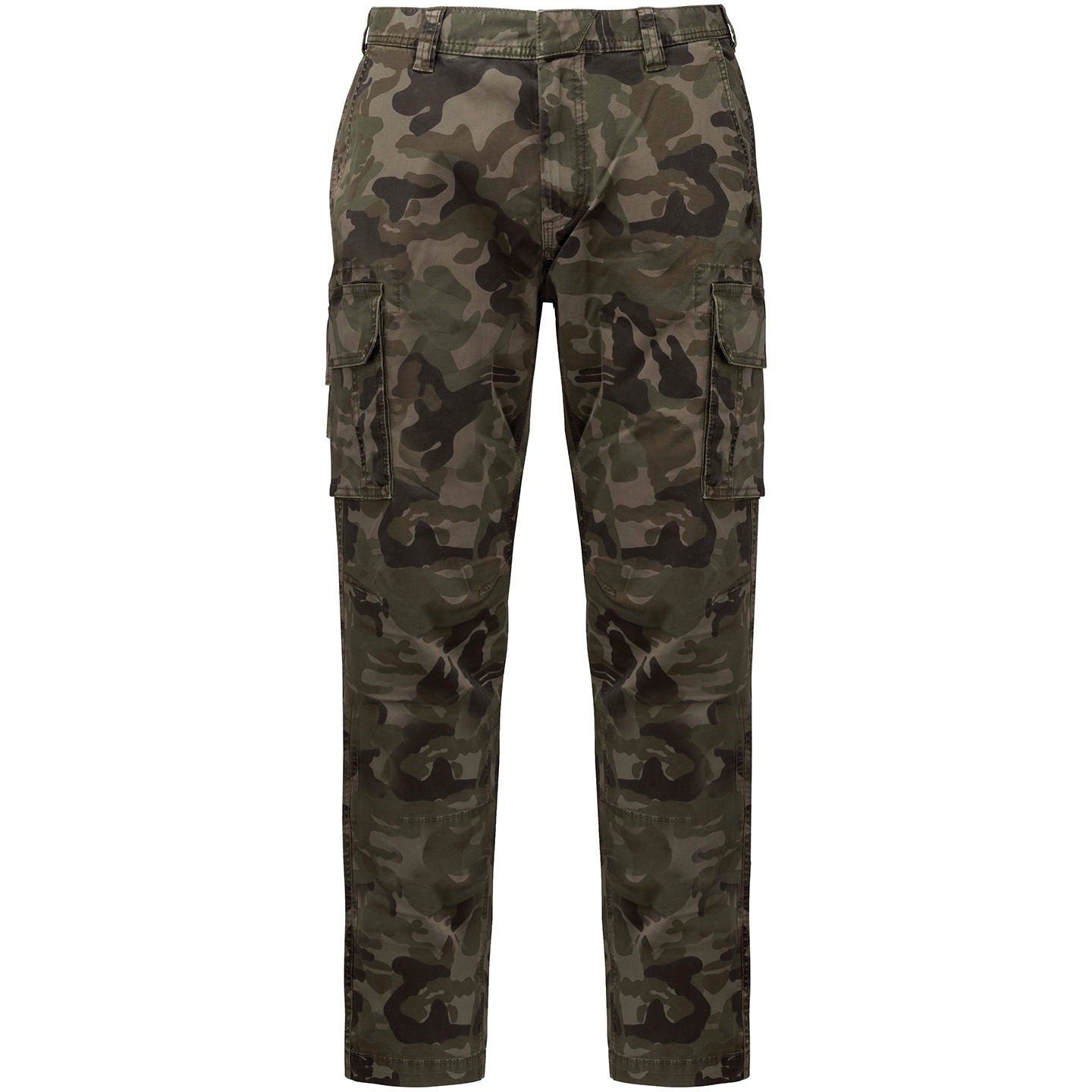Kariban Men's Multipocket Trousers 98% Cotton Aged Twill Fabric Size 30-42