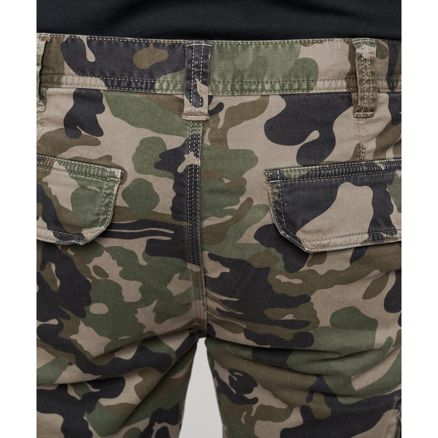 Kariban Men's Multipocket Trousers 98% Cotton Aged Twill Fabric Size 30-42