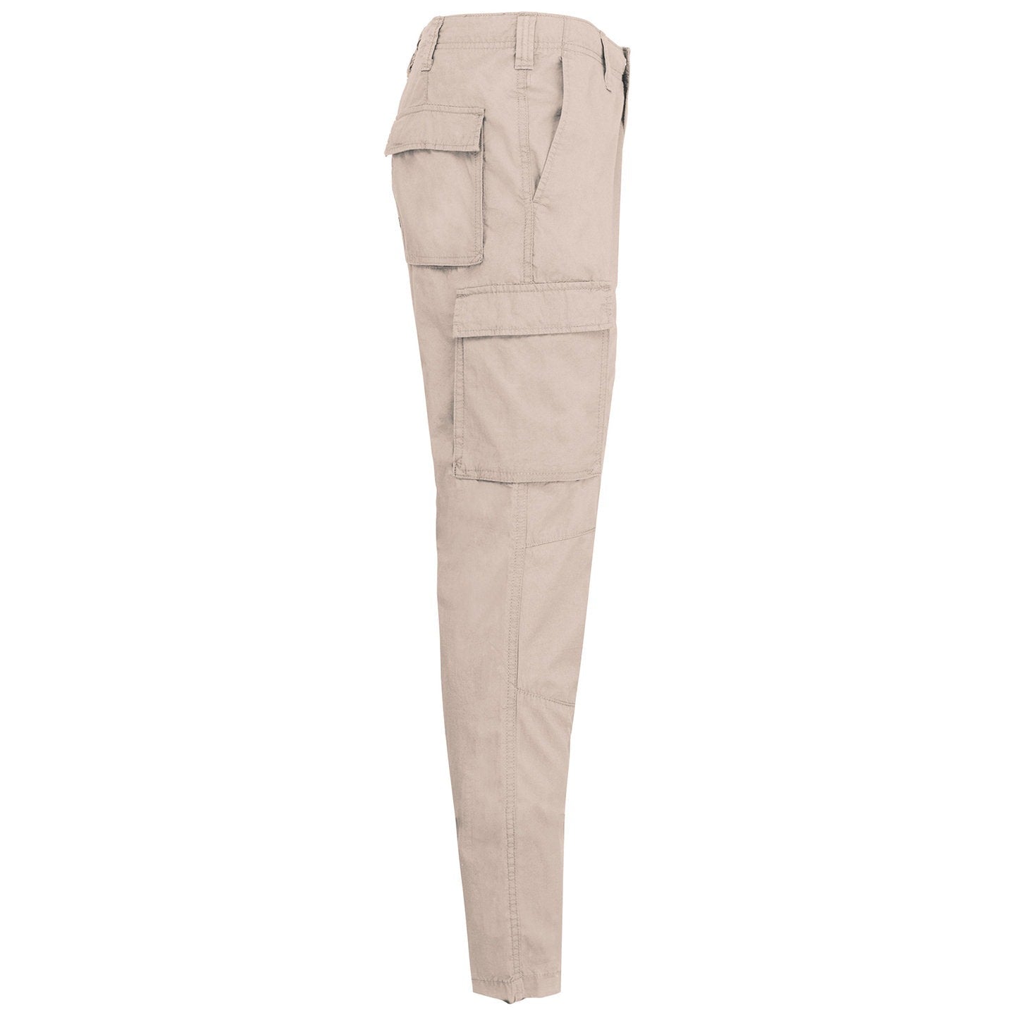Kariban Men's Lightweight Cotton Multipocket Trousers with Drawstrings