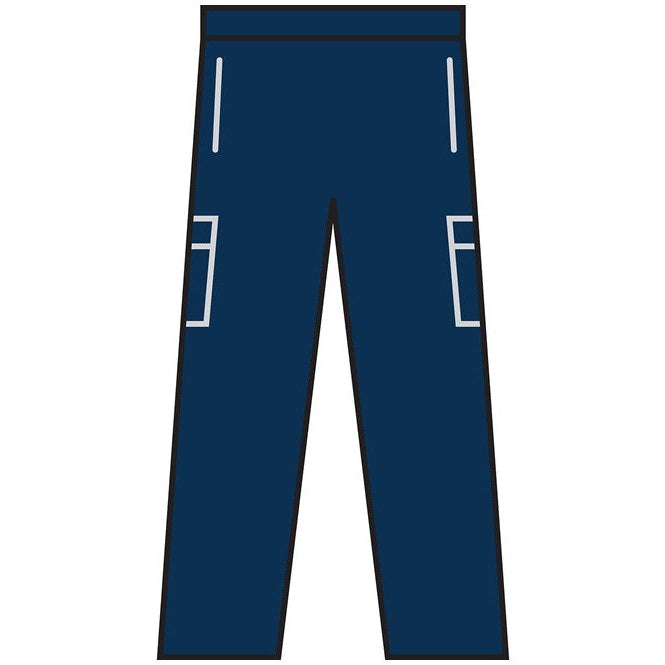Kariban Men's Lightweight Cotton Multipocket Trousers with Drawstrings