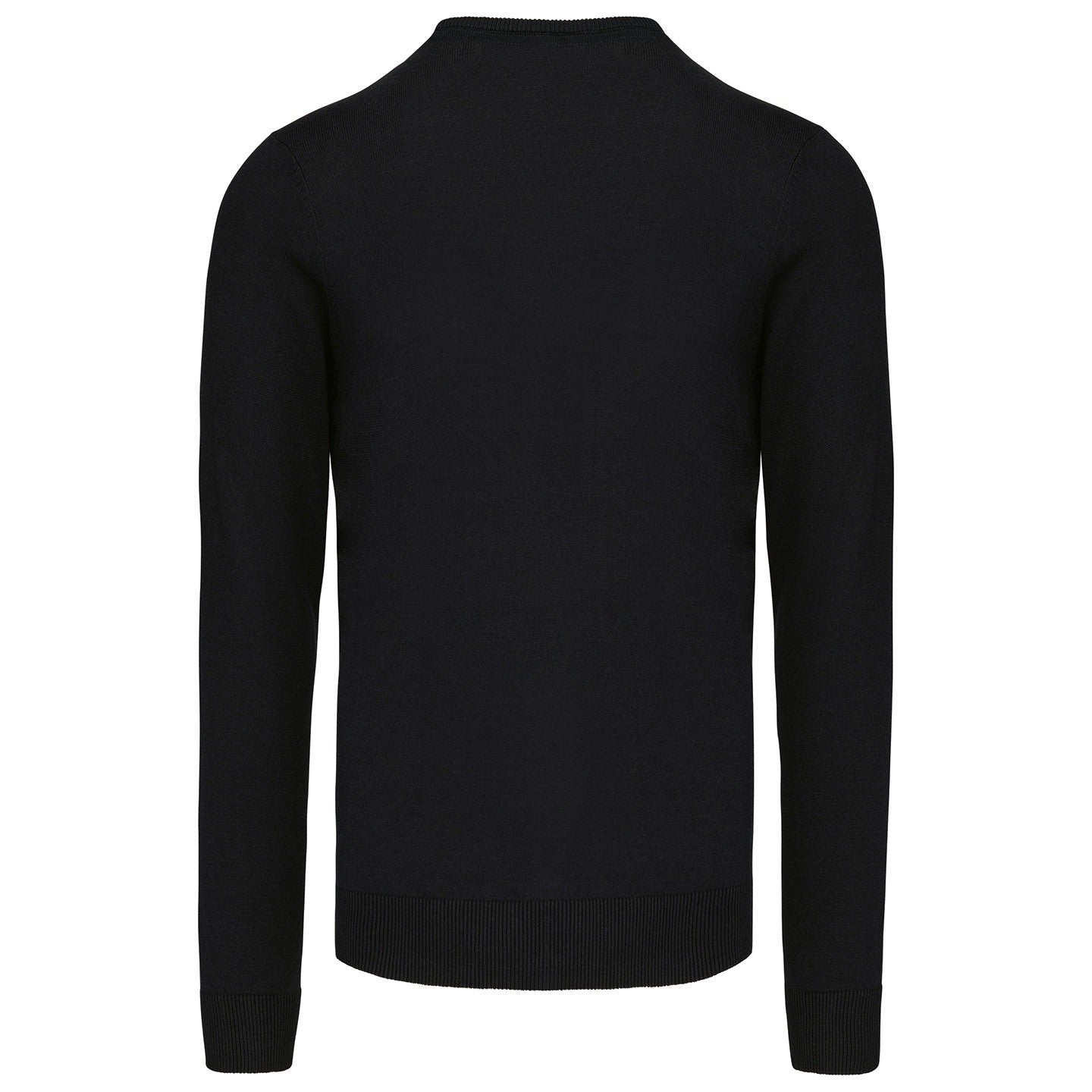 Kariban Men's V-Neck Jumper 50% Cotton 50% Acrylic Fitted Style Sizes S-2XL