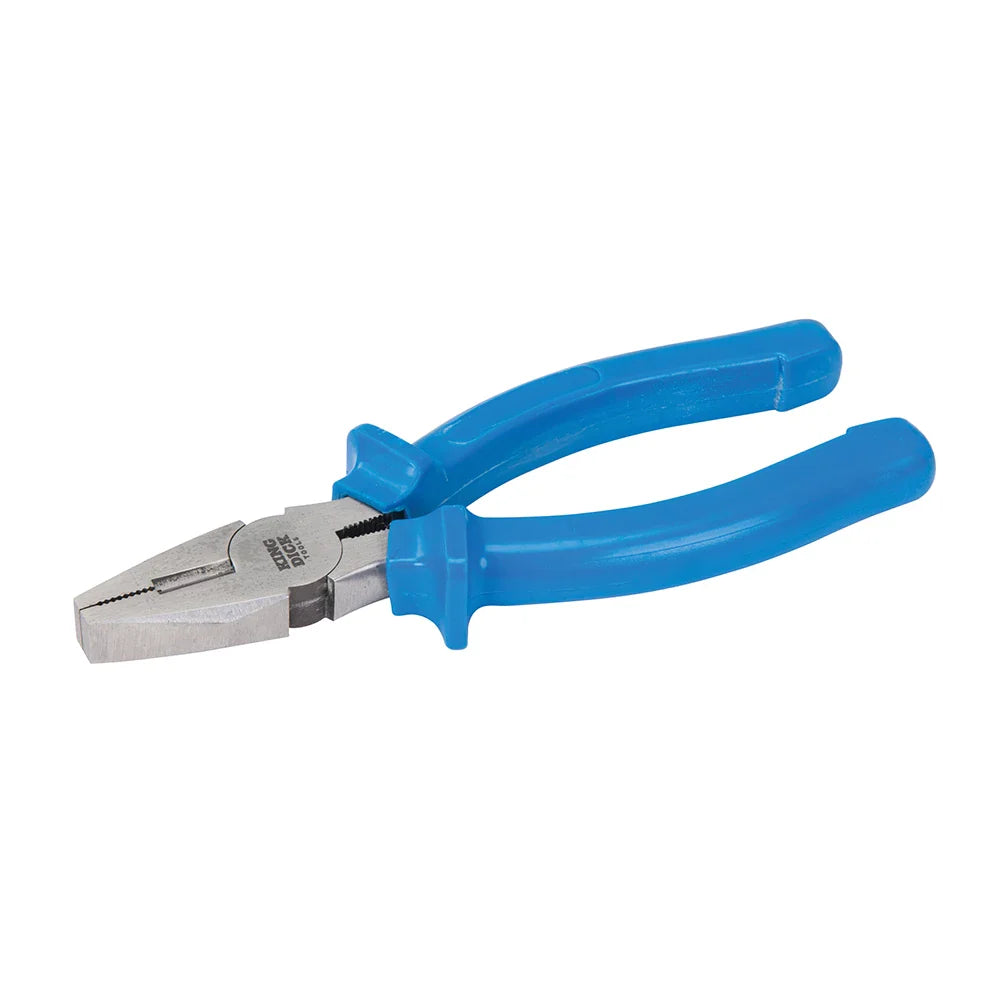 King Dick Combination Pliers 165mm Soft-Grip Handles Induction-Hardened Steel