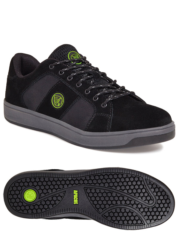 Apache Kick Suede Safety Trainers Steel Toe Anti-Static Shock Absorbent