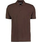 Kustom Kit Klassic Polo Superwash 60Â°C Classic Fit Chocolate Size XS-3XL
