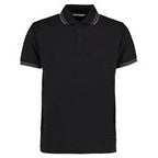 Kustom Kit Tipped Collar Polo Classic Fit Contrast Tipping Various Colours S-3XL