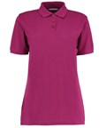 Kustom Kit Klassic Women's Polo Superwash 60Â°C Classic Fit Magenta Size 6-24