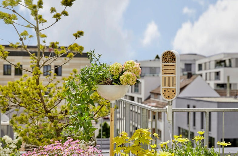Gardena ClickUp! Insect Hotel for Bees, Ladybugs & Butterflies - FSC Certified