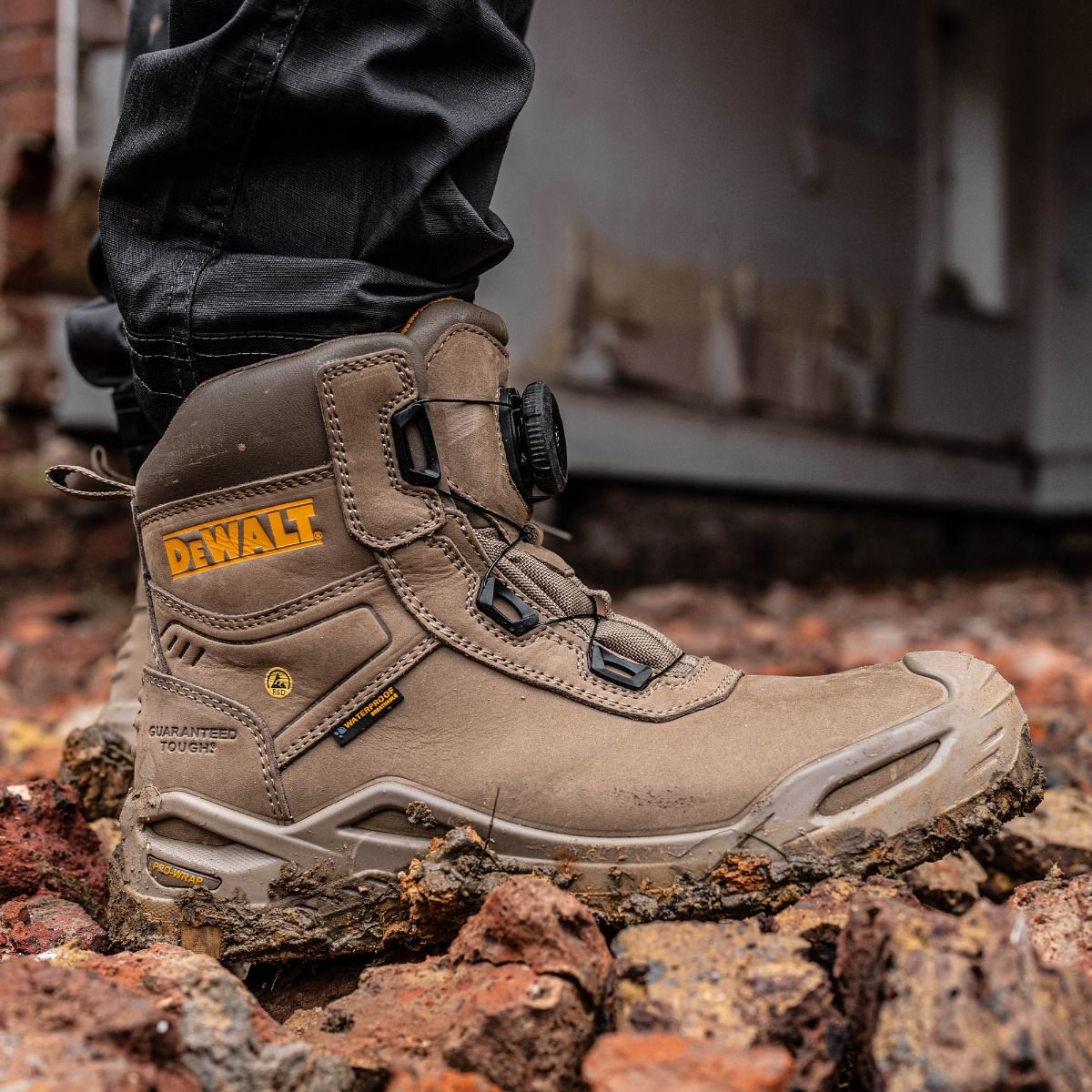 DeWalt Lander BOA Work Boot Composite Toe Water-Resistant ESD Certified